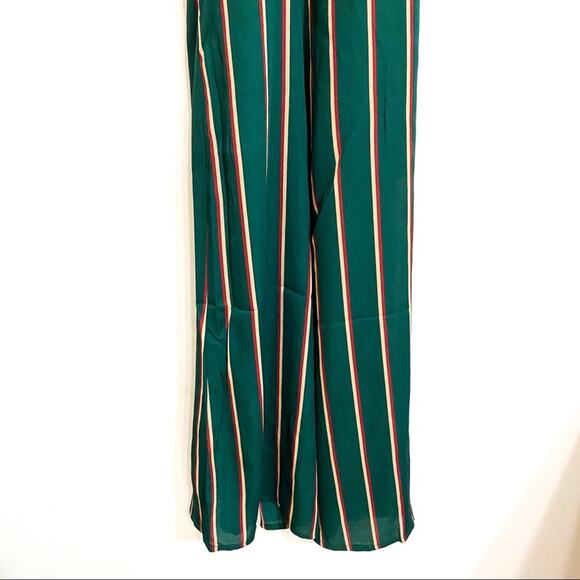 NWT BB Dakota Cross the Line Hunter Green Revolve Jumpsuit - Picture 7 of 9